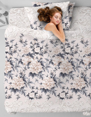 Комплект постельного белья «Пионовый шик» - Фото 2