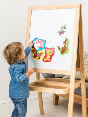 Пазлы магнитные «Кот и щенок» - Фото 3