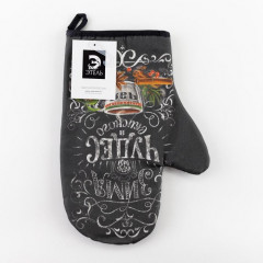 Варежка-прихватка «Зима время чудес» - Фото 2