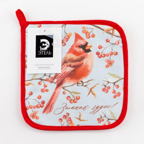 Прихватка «Winter birds»
