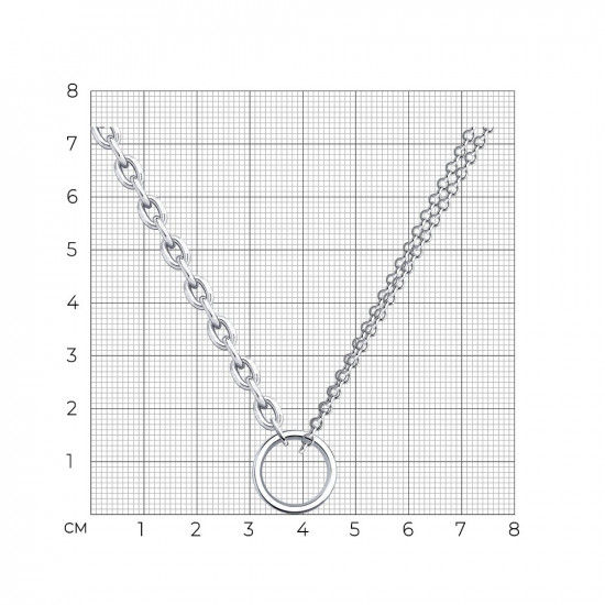 Колье из серебра