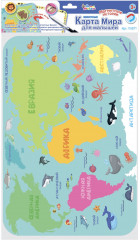 Карта мира магнитная для малышей - Фото 1