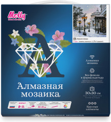 Мозаика алмазная «Зимний пейзаж» - Фото 2