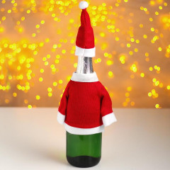 Чехол на бутылку «Костюм Деда Мороза» - Фото 1