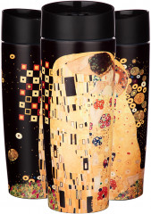 Термокружка с кнопкой-стоппером «Арт коллекция» - Фото 1