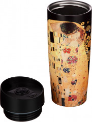 Термокружка с кнопкой-стоппером «Арт коллекция» - Фото 3