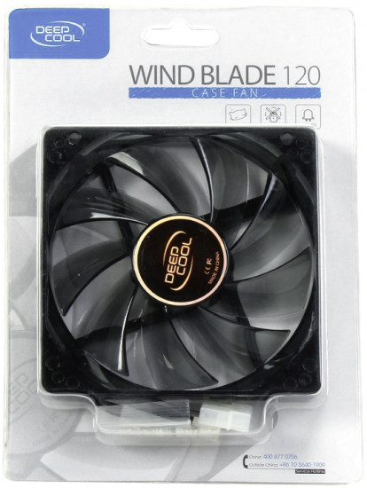 Кулер для компьютерного корпуса Deepcool Wind Blade 120