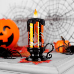 Фигура световая «Свеча на хэллоуин золотая» - Фото 1