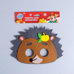 Маска карнавальная «Ежик» - Фото 2