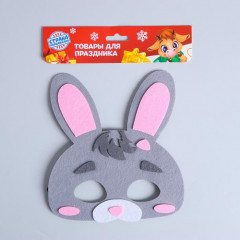 Маска карнавальная «Зайчик» - Фото 2