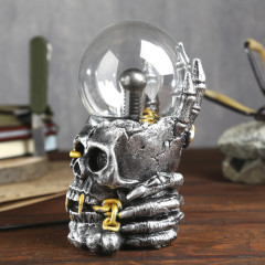 Шар плазменный «Череп с цепью» - Фото 4