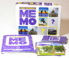 Игра настольная «Мемо. Санкт-Петербург» - Фото 1