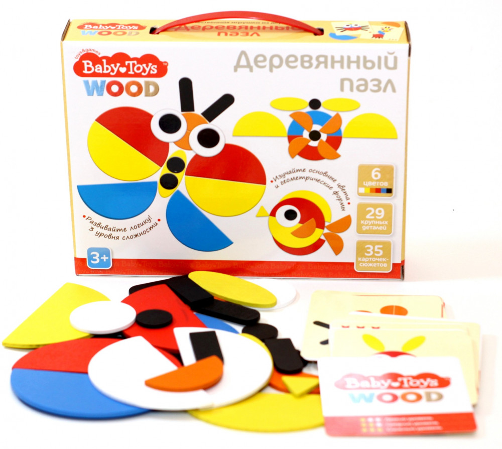 Пазл деревянный | Baby Toys | Фото 1