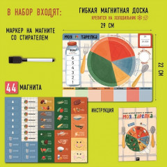 Мотиватор магнитный для детей «Моя тарелка» - Фото 1
