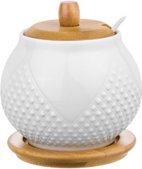 Сахарница с ложкой «Ромбики» - Фото 1