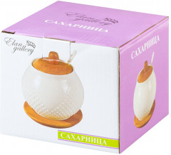 Сахарница с ложкой «Ромбики» - Фото 2