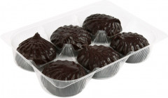 Зефир в шоколадной глазури кофейный - Фото 1