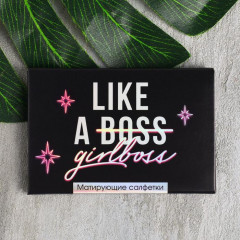 Салфетки для лица матирующие «Like a girlboss» - Фото 1