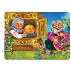 Книжка-пазл. Колобок - Фото 1