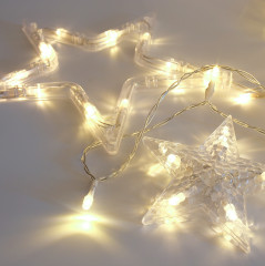 Гирлянда «Бахрома со звездочками» - Фото 1