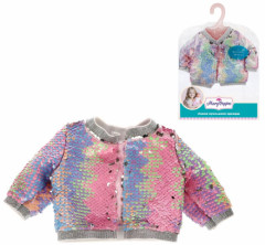 Бомбер с пайетками для кукол «Блеск» - Фото 1