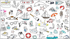 Три кота. Игра-раскраска. Морские игры - Фото 1