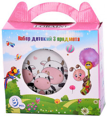 Набор посуды детский «Коровки» - Фото 3