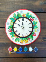 Набор для творчества «Часы-раскраска. Новогодние» - Фото 2