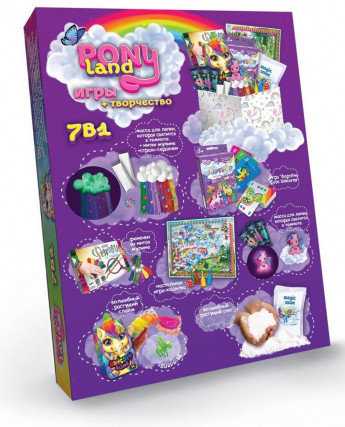 Набор игровой «Pony Land 7в1»