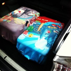 Чехол для чемодана средний «Paris» - Фото 1