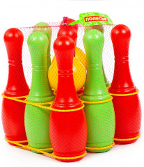 Набор кеглей для детского боулинга - Фото 3