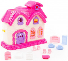 Дом для кукол с набором мебели «Сказка» - Фото 1