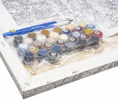 Картина по номерам «В городе» - Фото 3