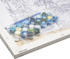 Картина по номерам «Солнечный берег» - Фото 3