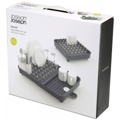 Сушилка для посуды раздвижная «Extend», серая - Фото 6