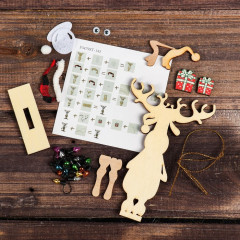 Набор для творчества «Олень с гирляндой» - Фото 2