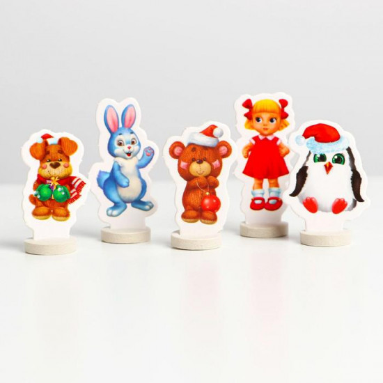 Игра настольная «Новогоднее приключение игрушек»