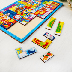 Головоломка тетрис «Встречаем Новый год» - Фото 3