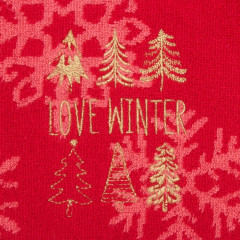 Полотенце махровое «Love winter» - Фото 1
