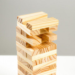 Игра настольная «Падающая башня. Снежная» - Фото 1