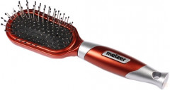 Расческа массажная с пластиковыми зубьями в асортименте - Фото 1