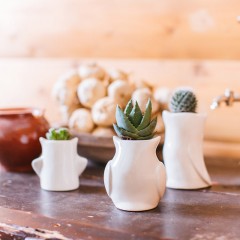 Горшки для растений «Eco», совы 3 шт - Фото 2