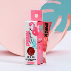 Блеск для губ с эффектом увеличения объёма губ «Flamingo», оттенок алый - Фото 3