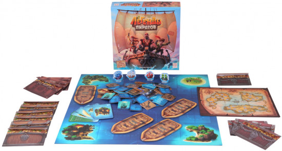 Игра настольная «Легенды пиратов»