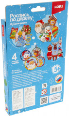 Набор для росписи по дереву «Зимние напевы» - Фото 3