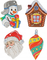 Набор для росписи по дереву «Зимние напевы» - Фото 4