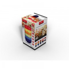 Набор керамических салатниц «Savvy» (7 предметов) - Фото 1