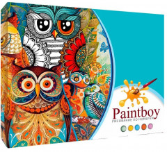 Картина по номерам «Под крылом» - Фото 2