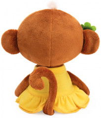 Игрушка мягкая «Обезьянка Отиша в желтом платье» - Фото 2