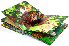 Книжка-панорамка «В мире животных» - Фото 1